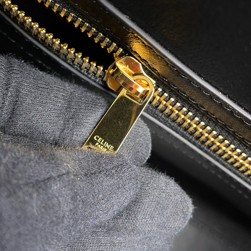 CELINE 16 Seize Cabas Black112583EZU.38NO Leather