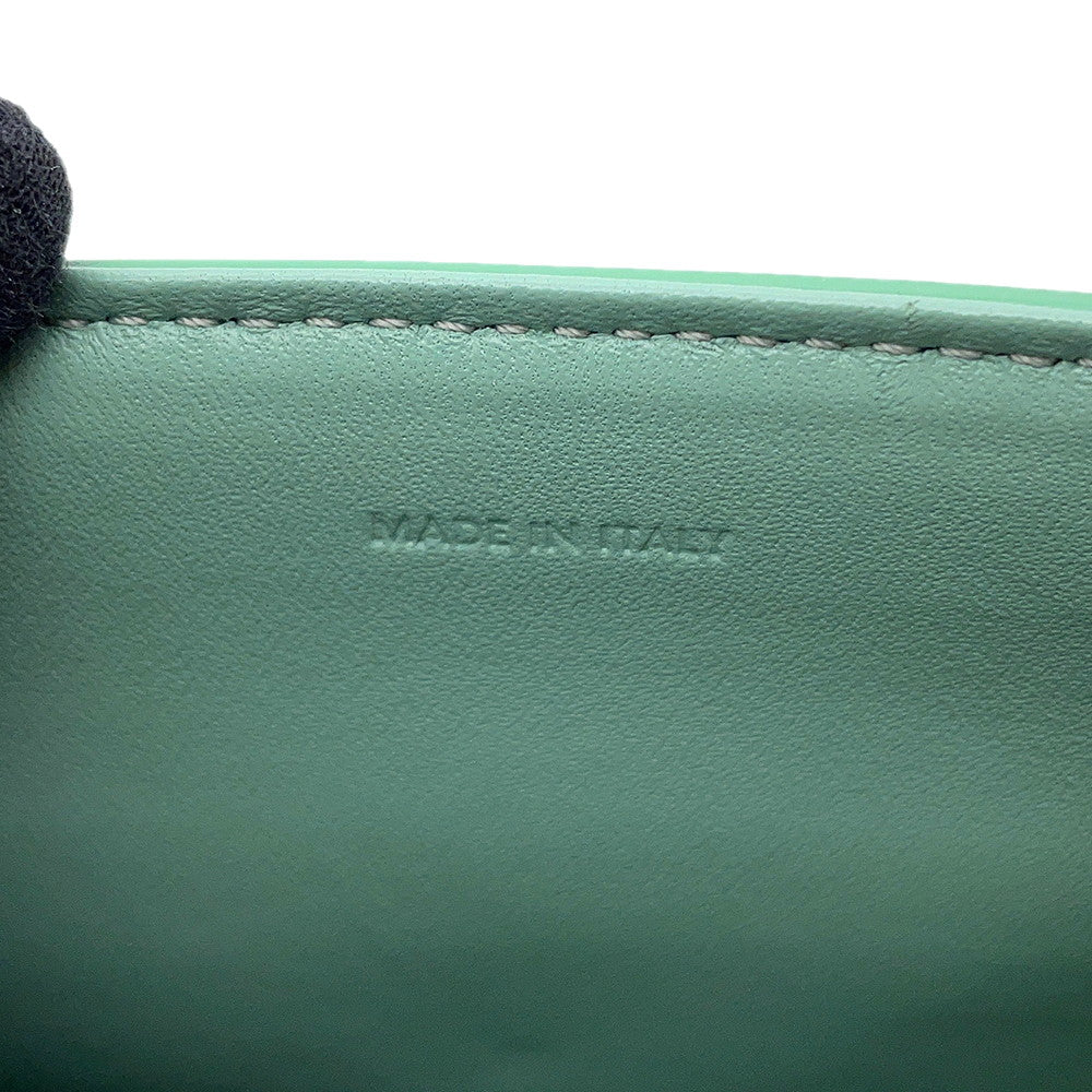 CELINE 16 Saze Green197983BEY Leather Size Mini