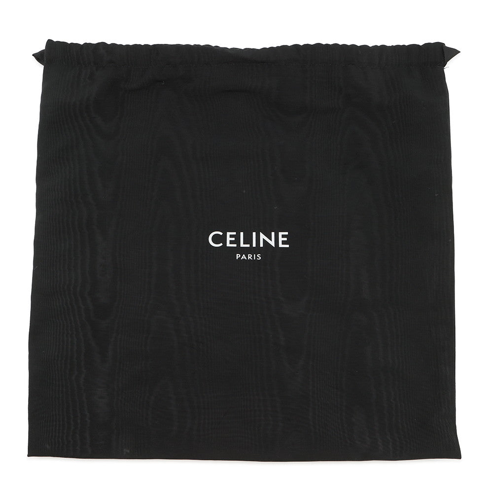 CELINE Maillon Triomphe Bucket Bag Bordeaux193043 Leather