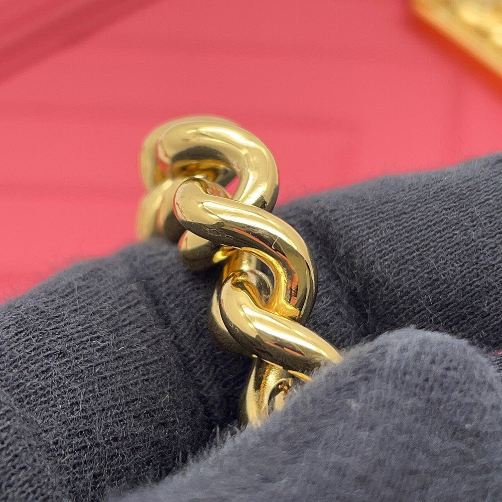 CHANEL Boy Chanel ChainShoulder PinkAS0130 Leather