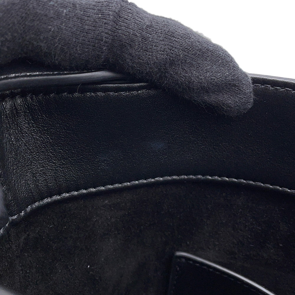CELINE Cuir Triomphe bucket bag Black113783DU3 Leather Size Small