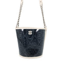 CHANEL Camellia CC Logo ChainShoulder Black/WhiteA57636 Plastics Leather