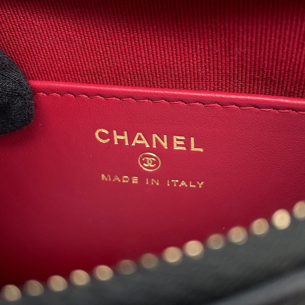 CHANEL CHANEL19 Matelasse SmallHobo Bag BlackAP3676 Lambskin