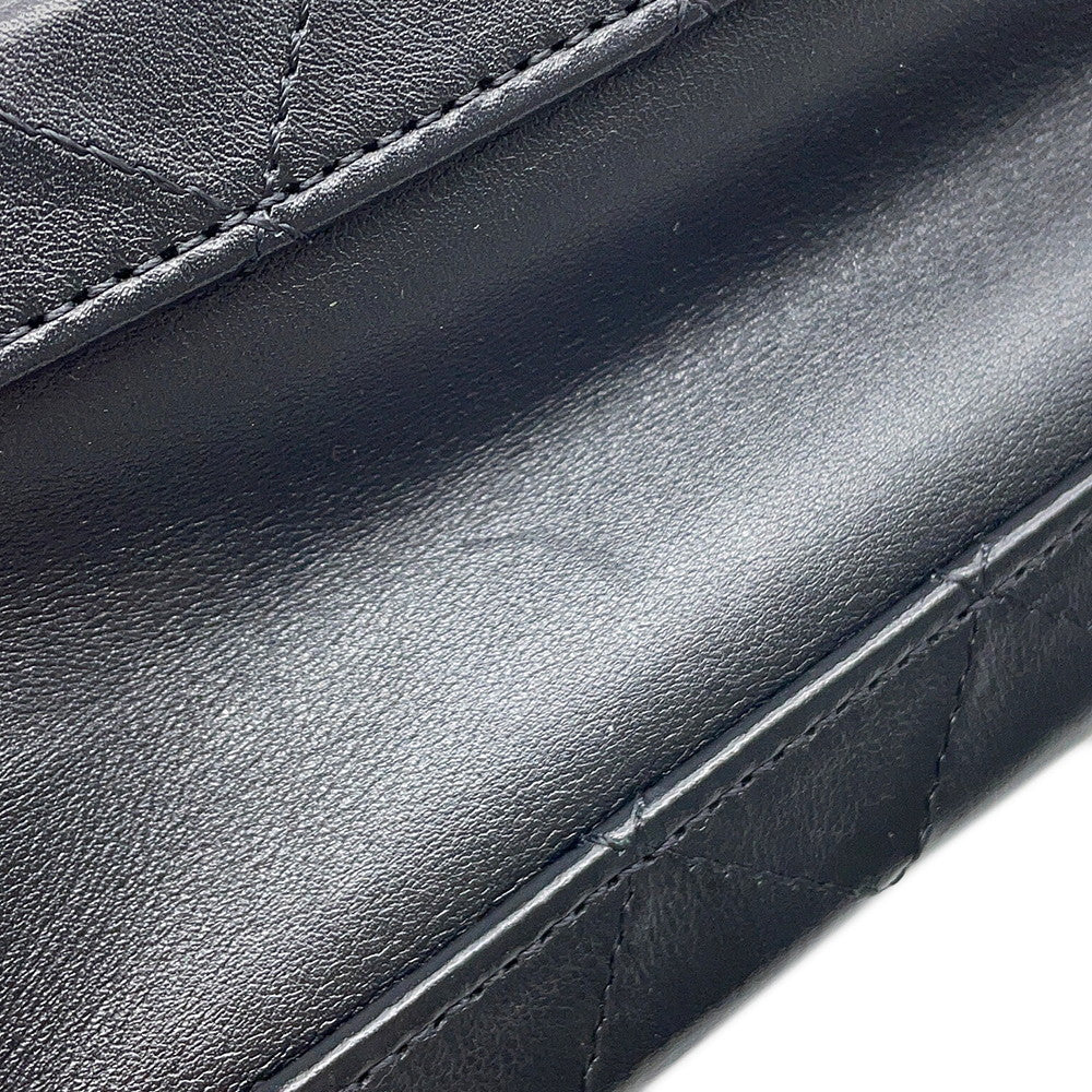 CHANEL Matelasse Trunk Vanity Chain Shoulder BlackAS3344 Leather