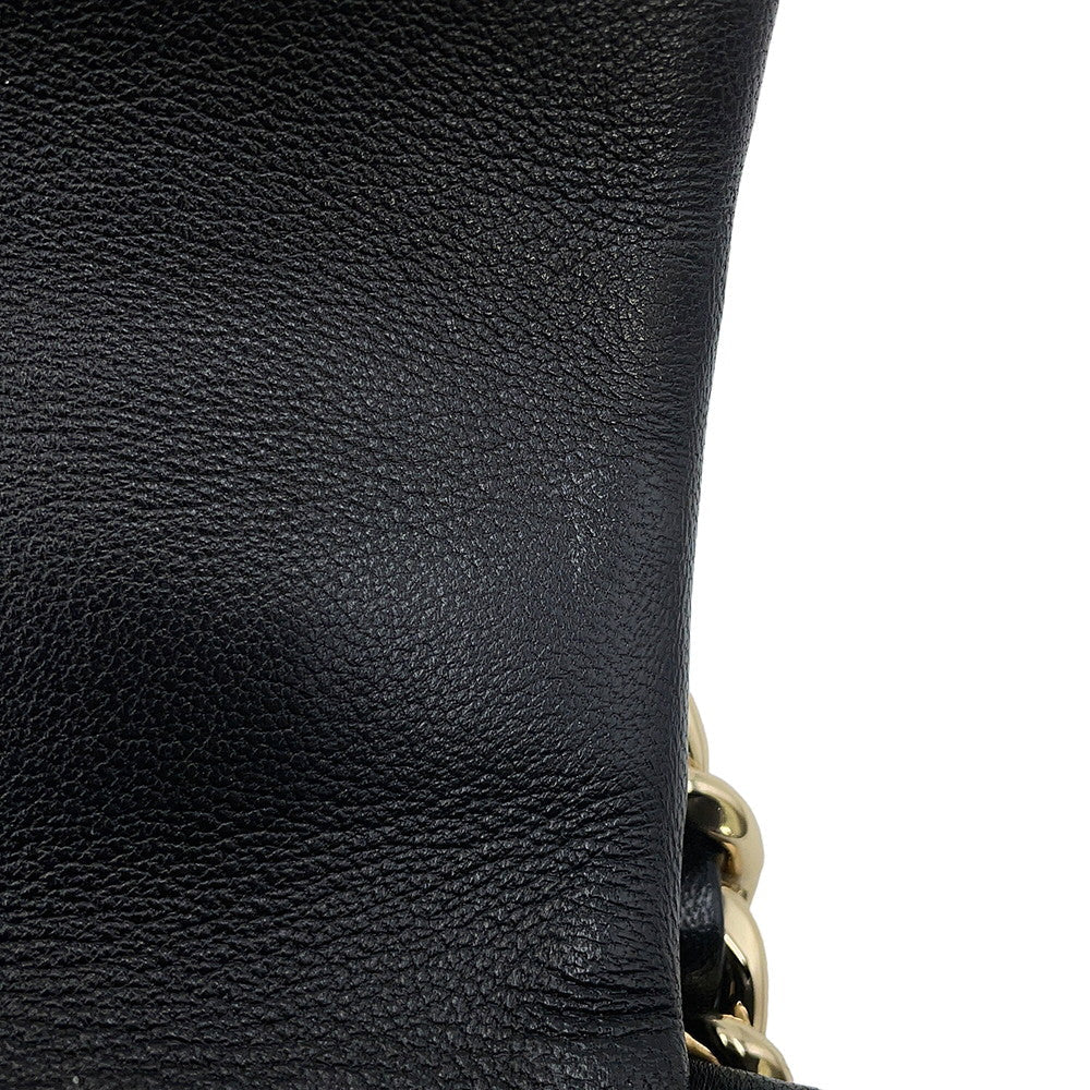 CHANEL CHANEL19 Matelasse Shoulder Bag BlackAS1160-B07327-94305 Shiny Lambskin