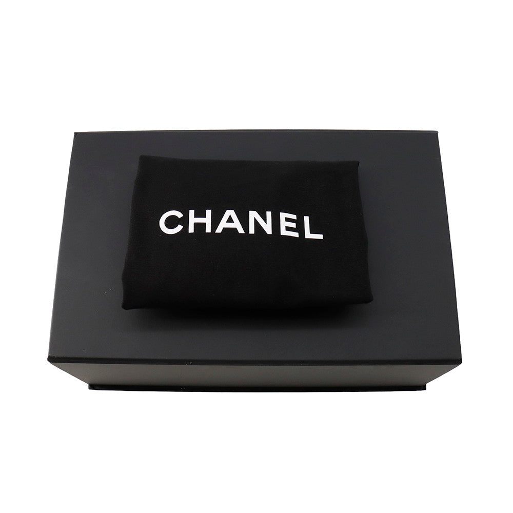 CHANEL Mini Matelasse ChainShoulder Bag BlackAS3467 Caviar Leather