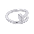 CARTIER Juste un Clou Ring Classic Model Size 50/#10 ClassicB4099200/B4099250 18K White Gold