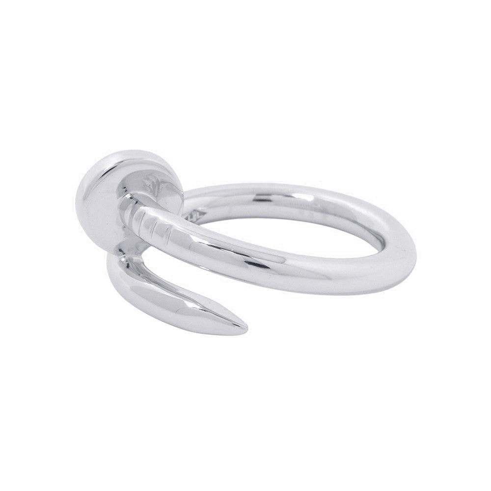 CARTIER Juste un Clou Ring Classic Model Size 50/#10 ClassicB4099200/B4099250 18K White Gold