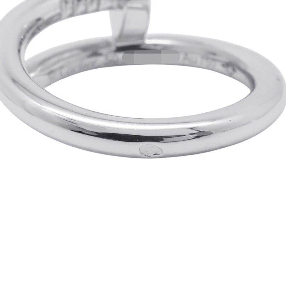 CARTIER Juste un Clou Ring Classic Model Size 50/#10 ClassicB4099200/B4099250 18K White Gold