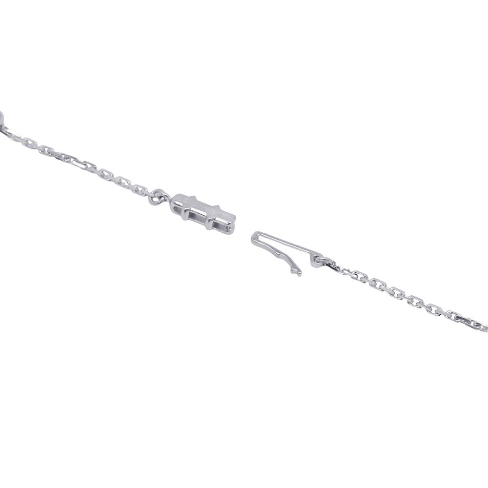 CARTIER Love Pastille 12 Motif NecklaceB7213500 18K White Gold