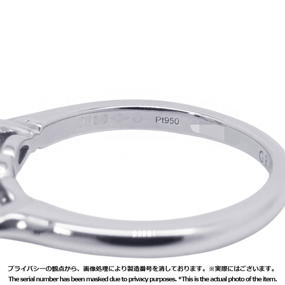 GRAFF Promise Round Diamond Engagement Ring Size Approximately No. 9 Pt950
