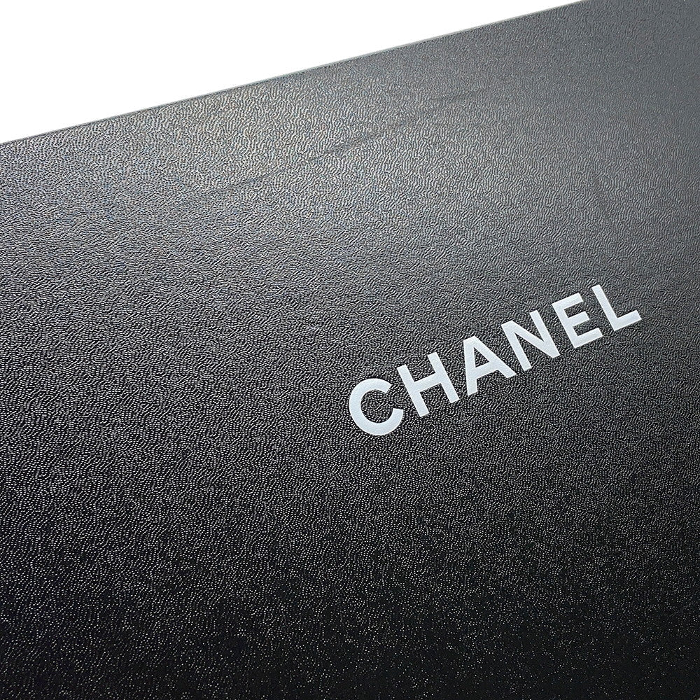 CHANEL CHANEL CC Logo Espadrilles BlackG45849 Velvet Raffia Size 39C