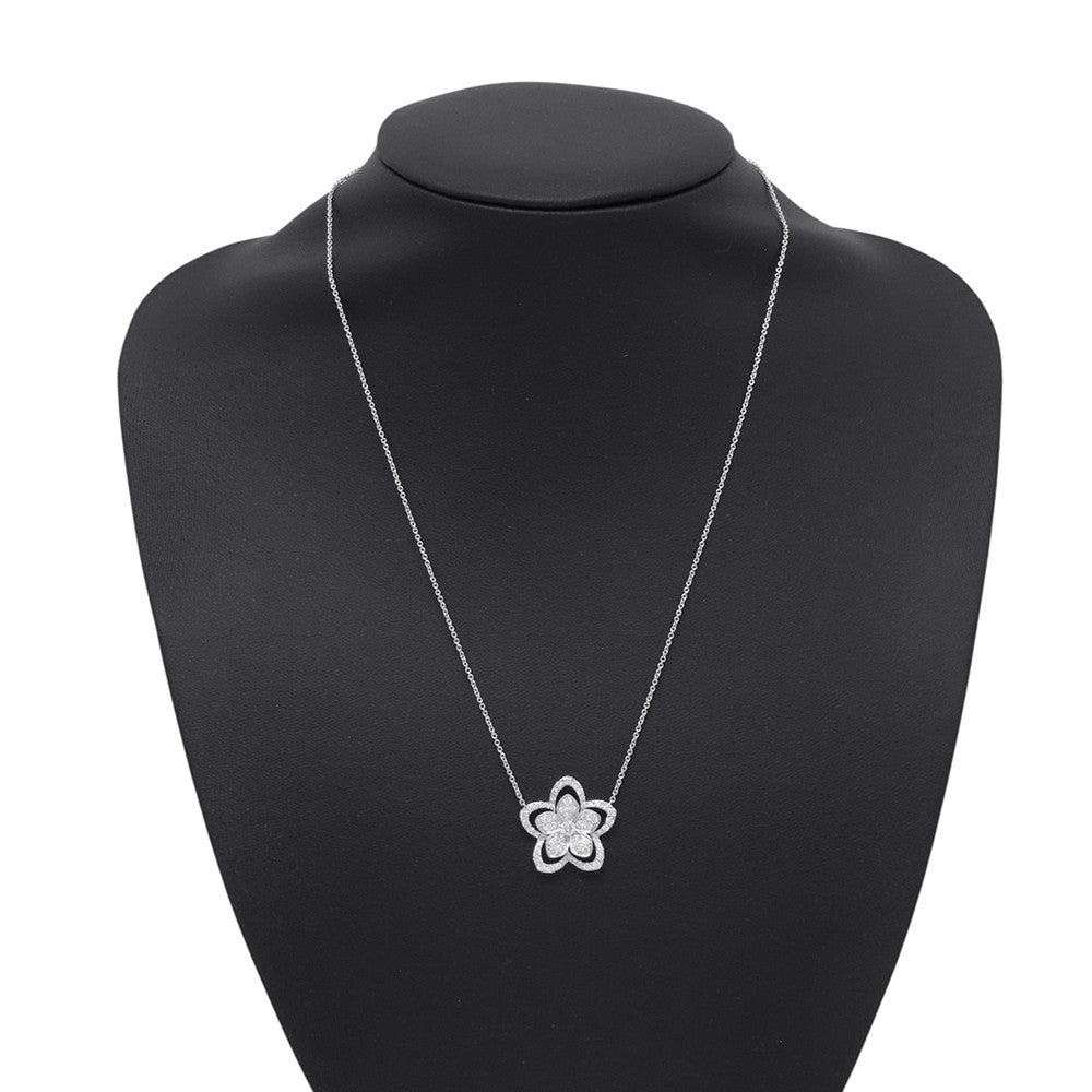 GRAFF Wildflower Large Diamond PendantRGP774 18K White Gold
