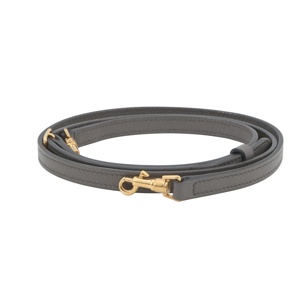 CELINE Belt bag Gray189003 Leather Size Nano