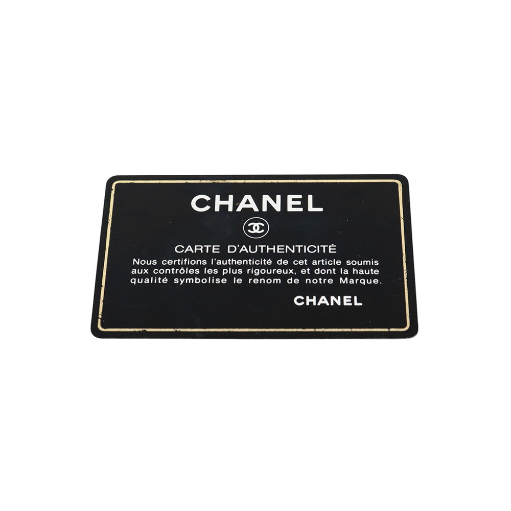 CHANEL CC Logo vanity bag BlackA01998 Caviar Leather