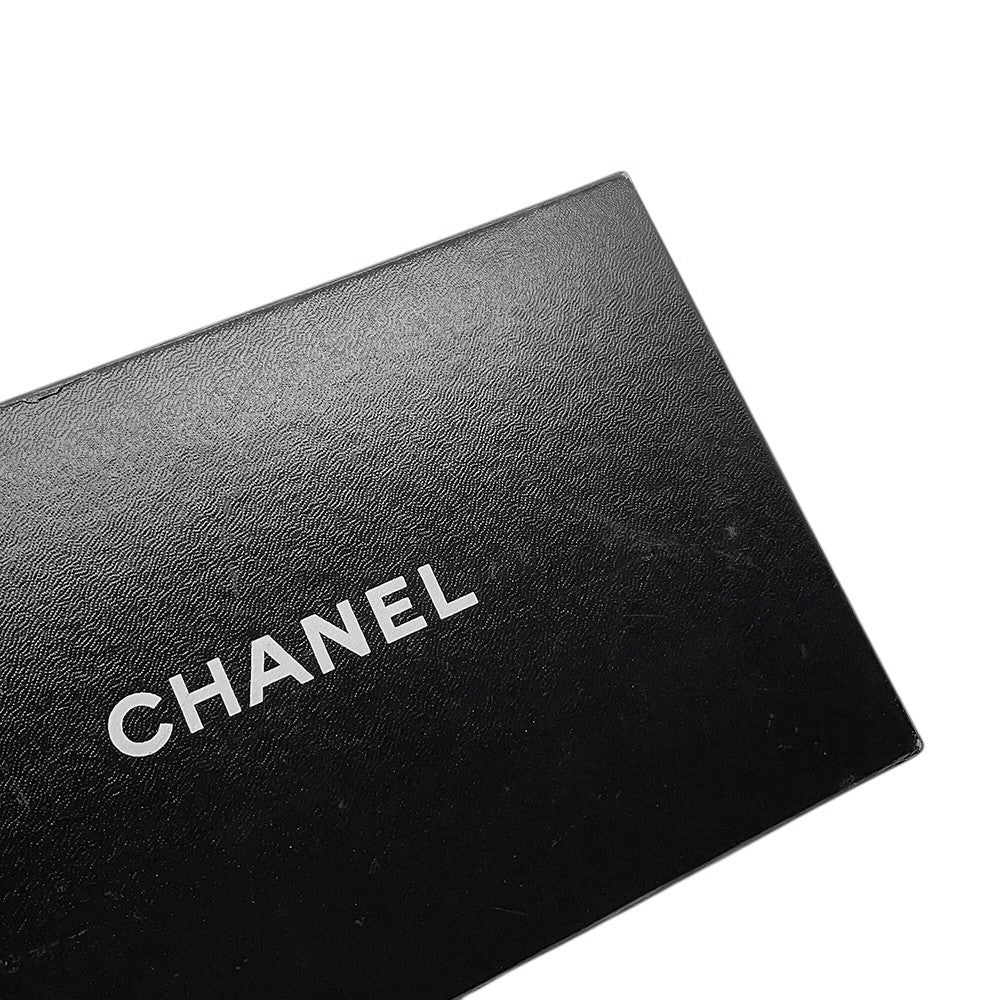 CHANEL Matelasse Zip Around Long Wallet Champagne GoldA50097 Patent Leather