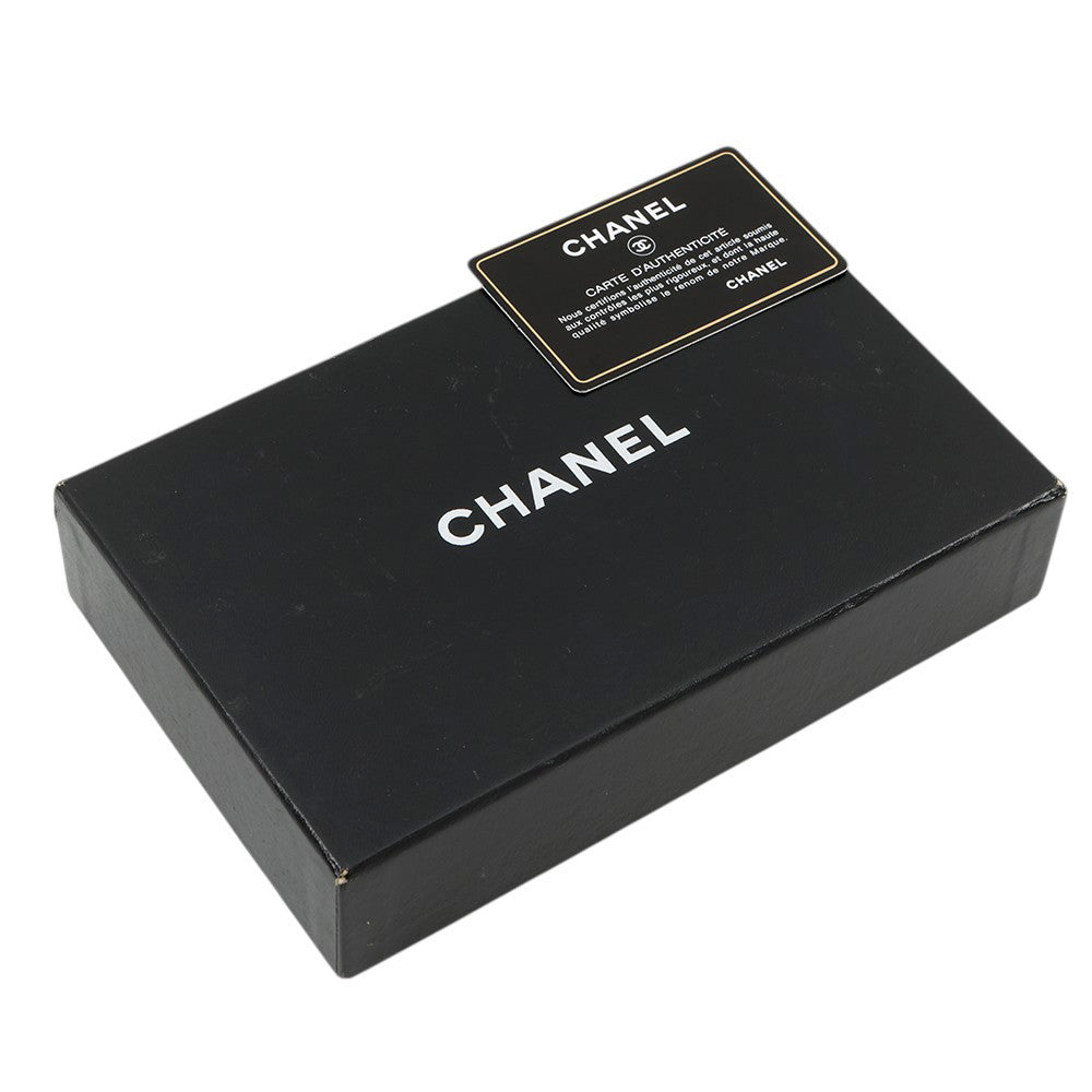 CHANEL Matelasse Zip Around Long Wallet Champagne GoldA50097 Patent Leather