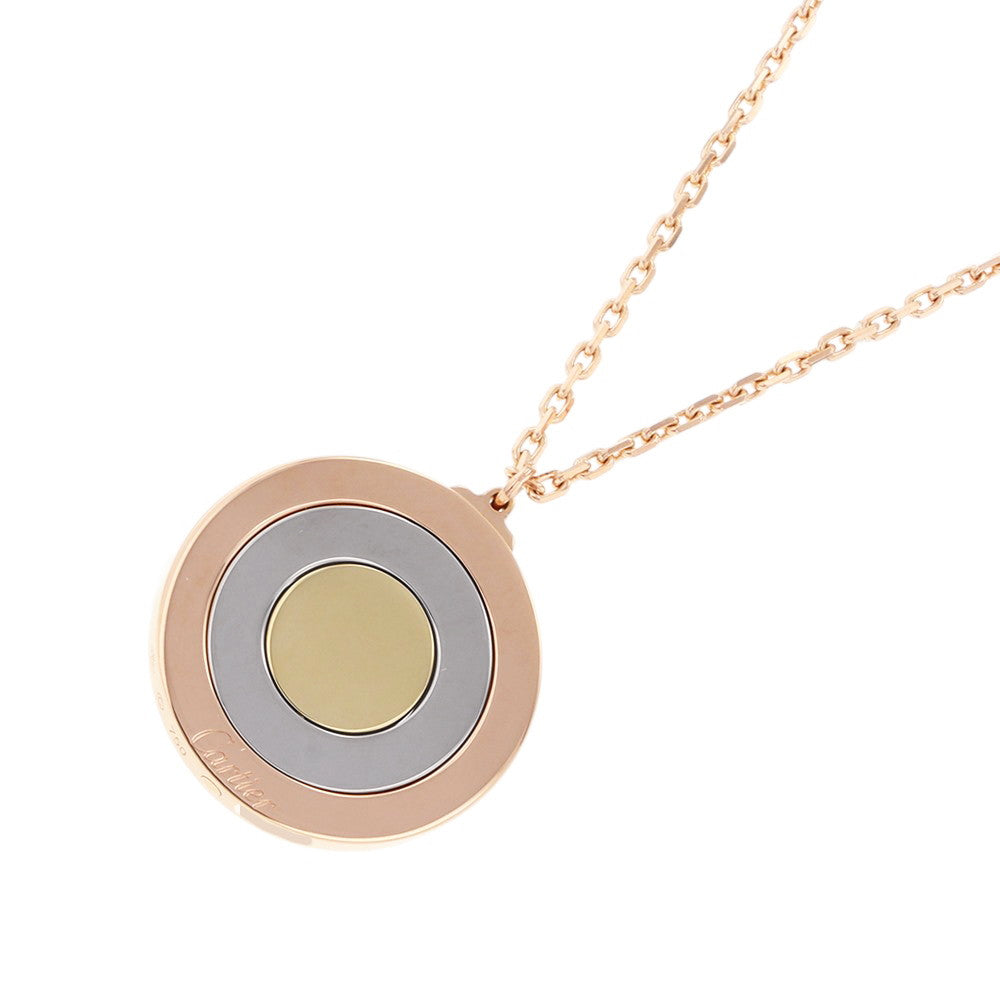 CARTIER Round Trinity NecklaceB7013200 K18YG K18PG K18WG