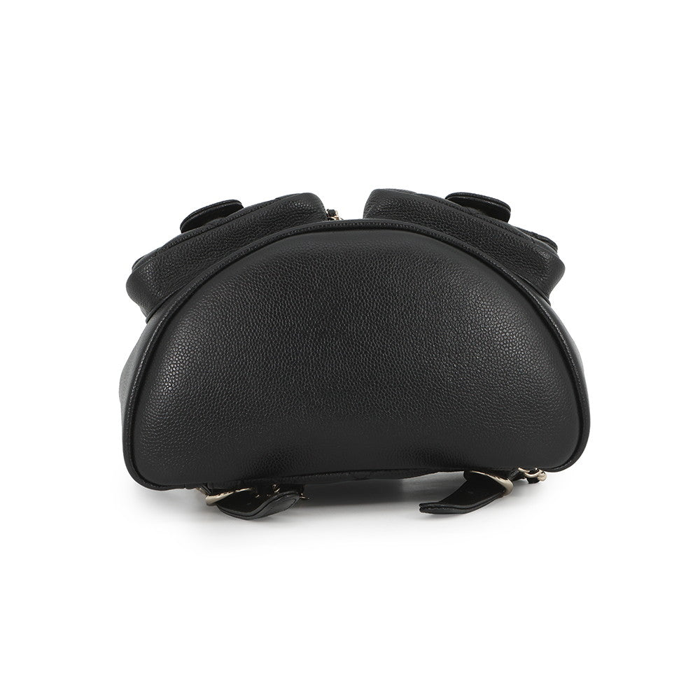 CHANEL Matelasse CC Logo Backpack BlackAS3787 Caviar Leather