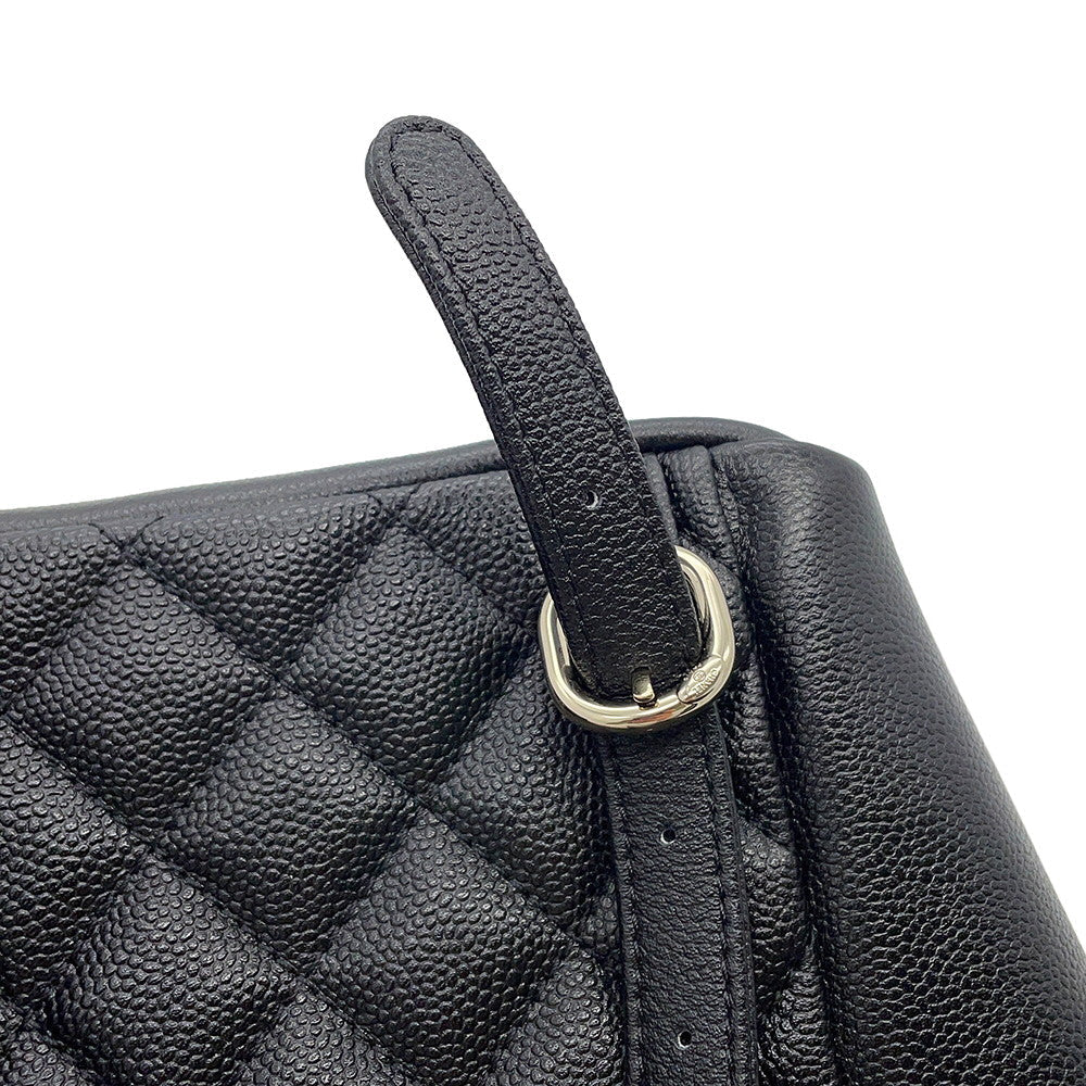 CHANEL Matelasse CC Logo Backpack BlackAS3787 Caviar Leather
