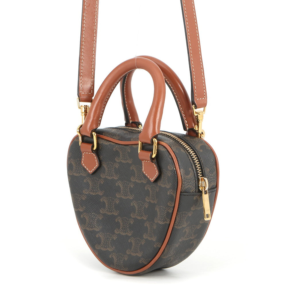 CELINE 2WAYBag Tan198222 PVC Leather