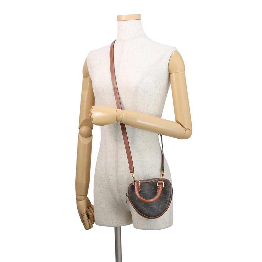 CELINE 2WAYBag Tan198222 PVC Leather