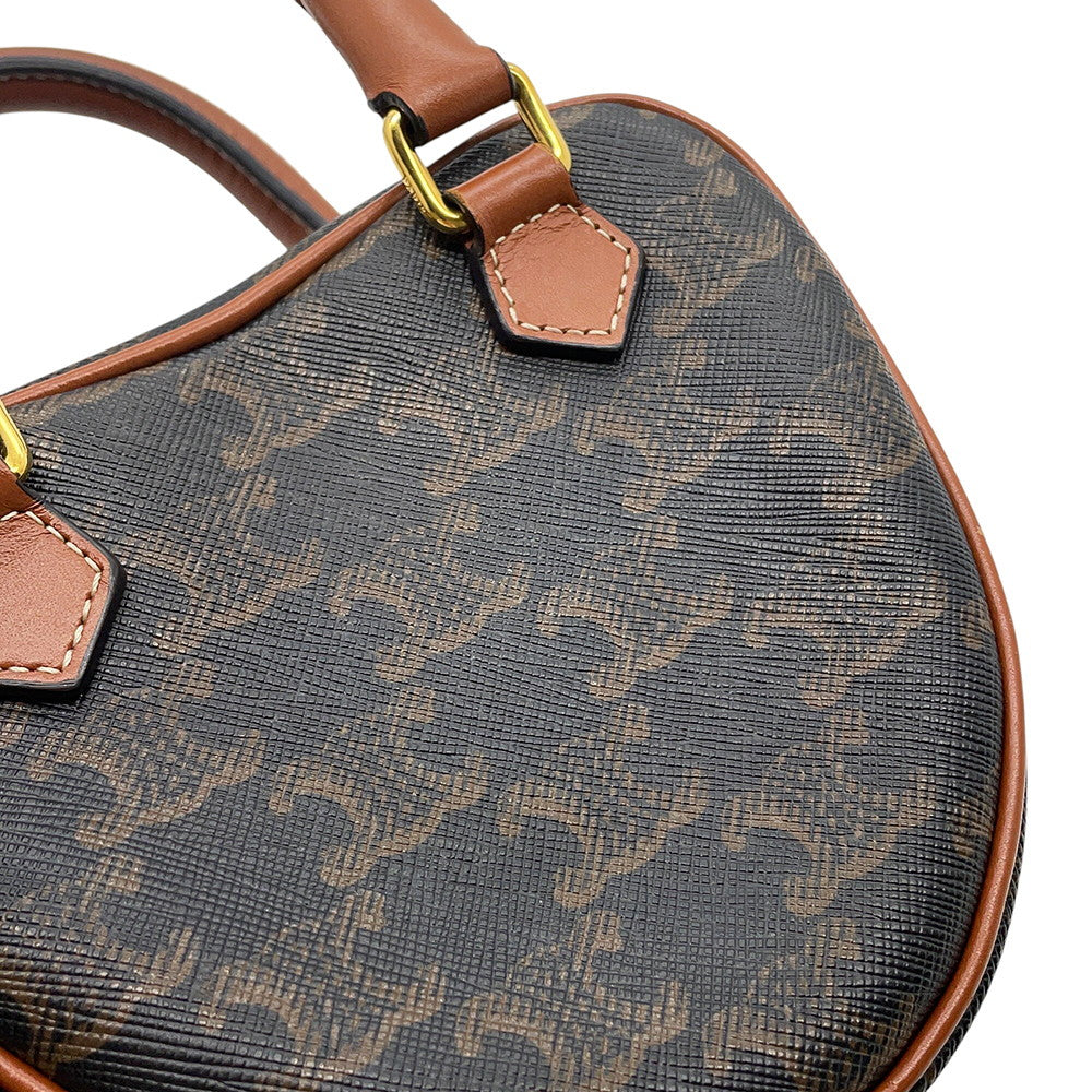 CELINE 2WAYBag Tan198222 PVC Leather
