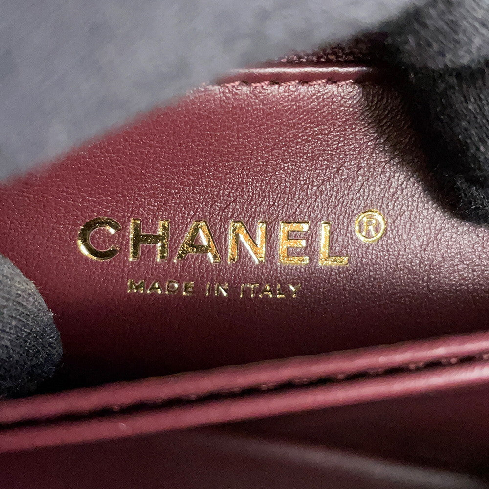 CHANEL Coco Handle 2WAYHandbag BlackA92990 Caviar Leather Size XS