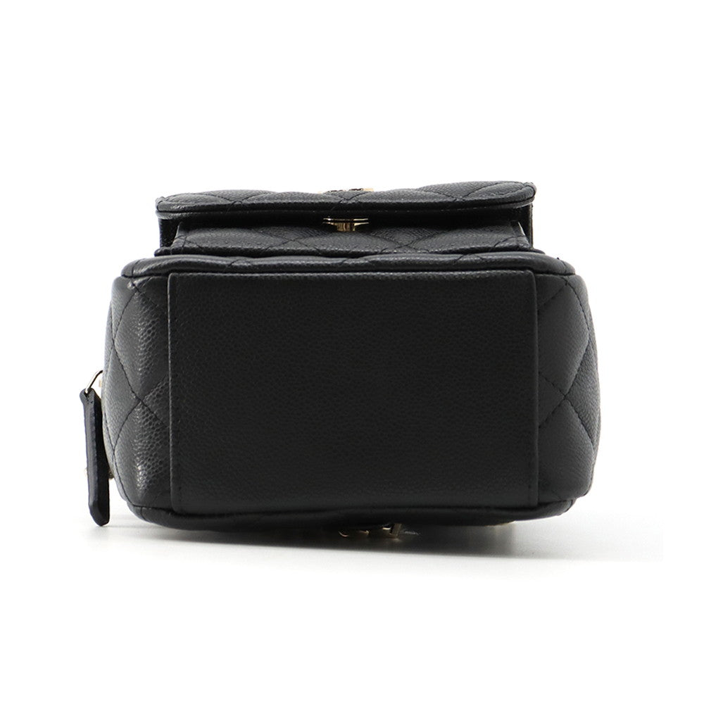 CHANEL Matelasse Timeless Classics Backpack BlackAP3753 Caviar Leather Size Mini