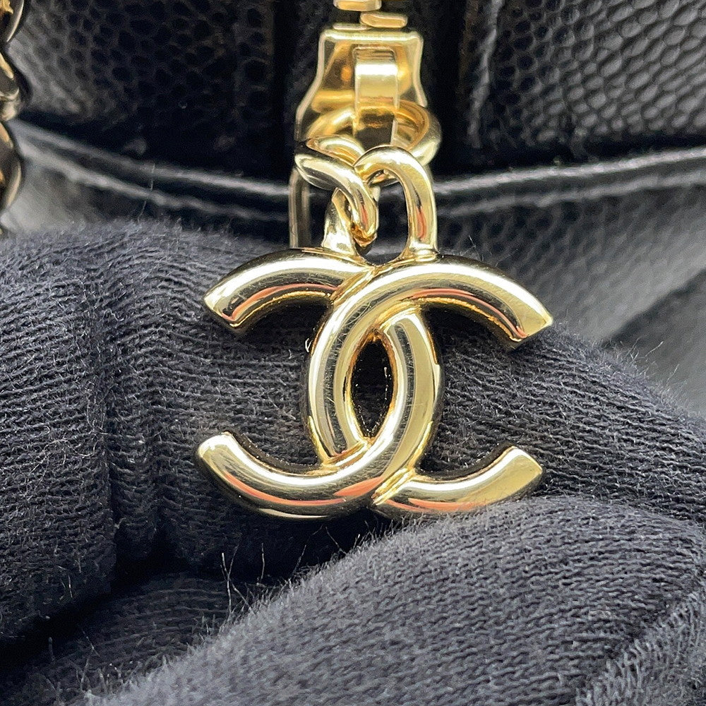 CHANEL Matelasse Timeless Classics Backpack BlackAP3753 Caviar Leather Size Mini