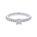 BVLGARI Roma Amor Diamond Ring Size No. 10 PT950
