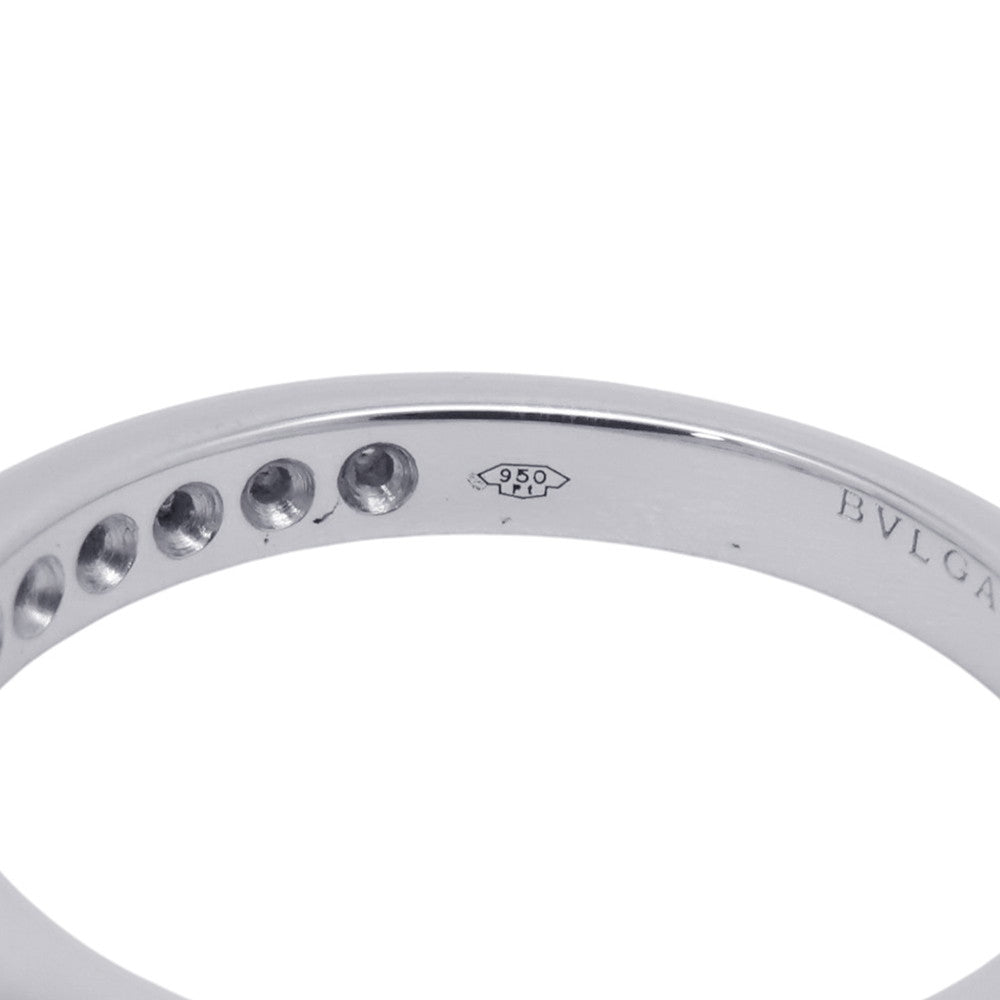 BVLGARI Roma Amor Diamond Ring Size No. 10 PT950