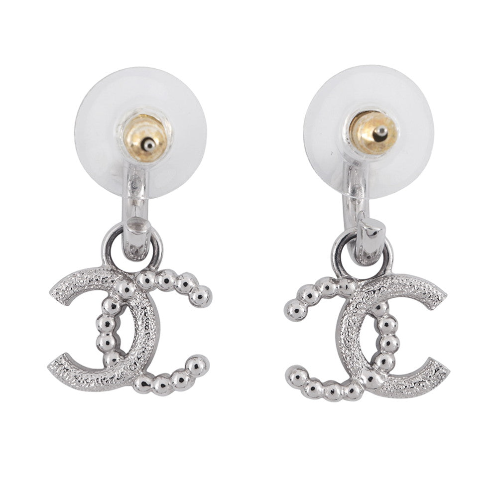 CHANEL CC Logo EarringsABD477-B16782-NY391 Gold Plated Rhinestone Faux Pearl