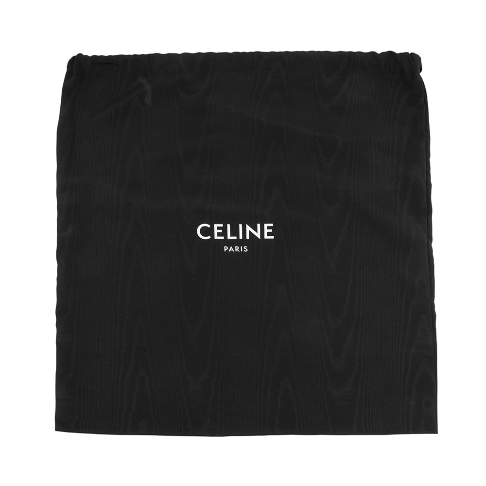 CELINE Cabas Triomphe Triangle Basket Bag Brown119772GP4.02NT Raffia Leather