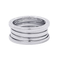 BVLGARI B.Zero1 Ring 4-band Size 60/#20 18K White Gold