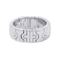 BVLGARI Parentesi Ring Size No. 20 18K White Gold