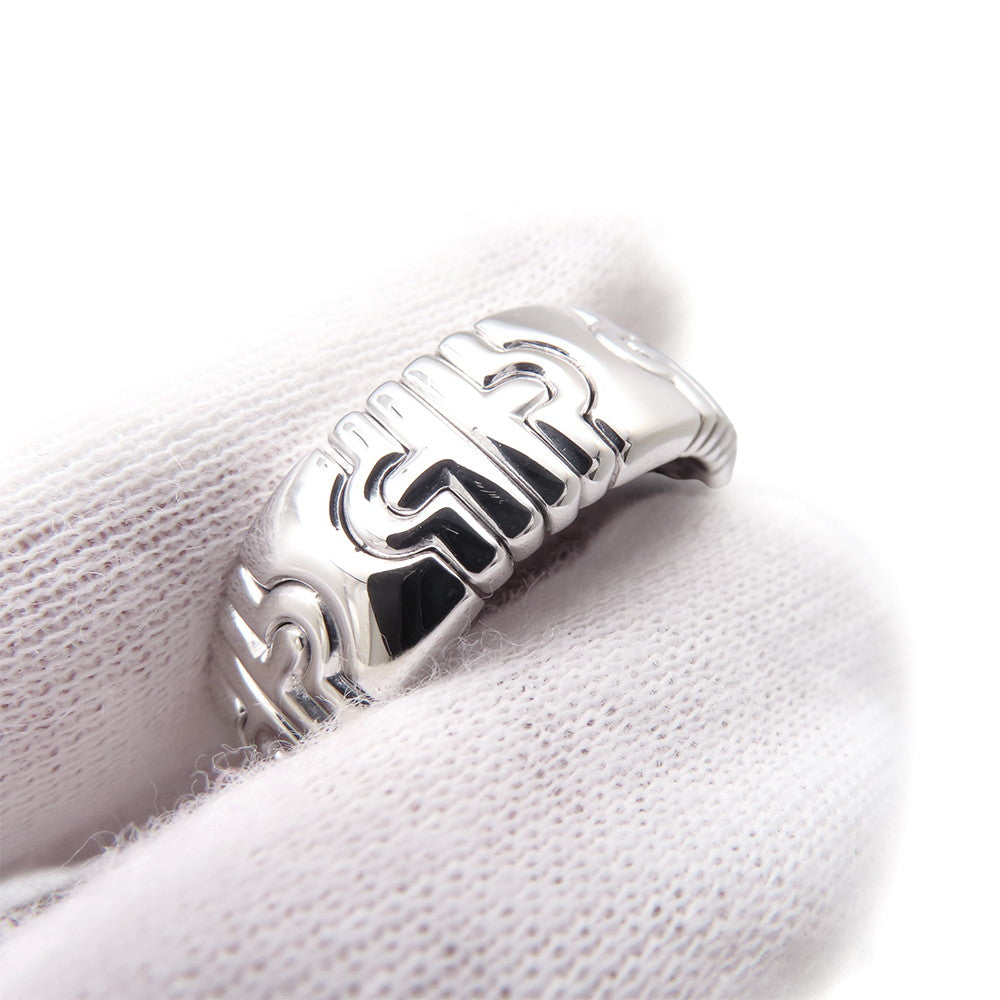 BVLGARI Parentesi Ring Size No. 20 18K White Gold