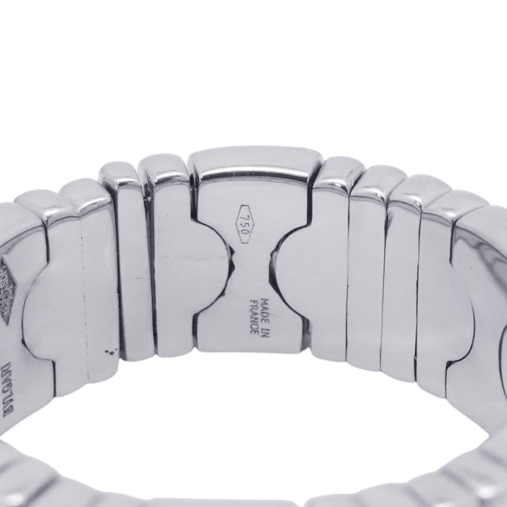 BVLGARI Parentesi Ring Size No. 20 18K White Gold