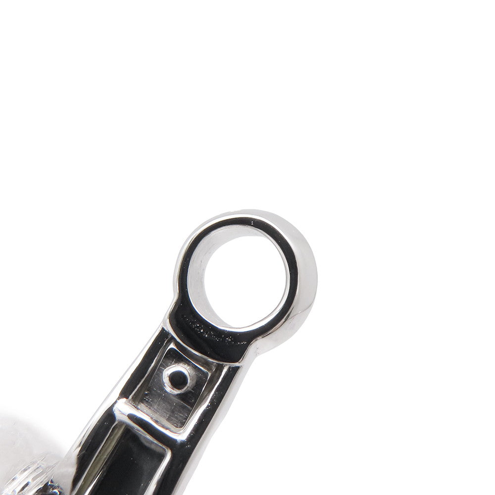 CARTIER Maillon PANTHERE Earring PaveB8032600 18K White Gold