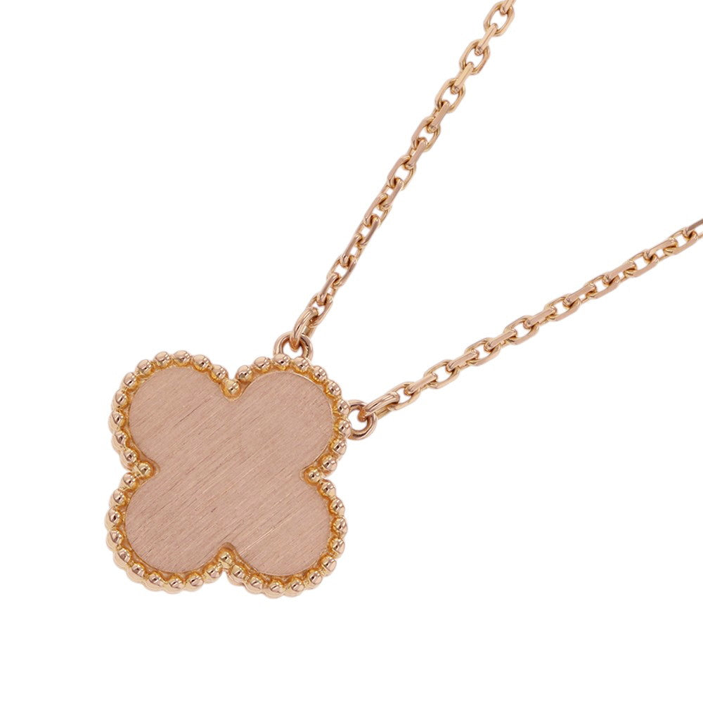 Van Cleef & Arpels Vintage Alhambra Necklace, 2014 Holiday CollectionVCARO5SX00 18K Pink Gold