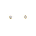 TIFFANY&Co. Elsa Peretti Diamond by the Yard Earrings60017485 18K Yellow Gold