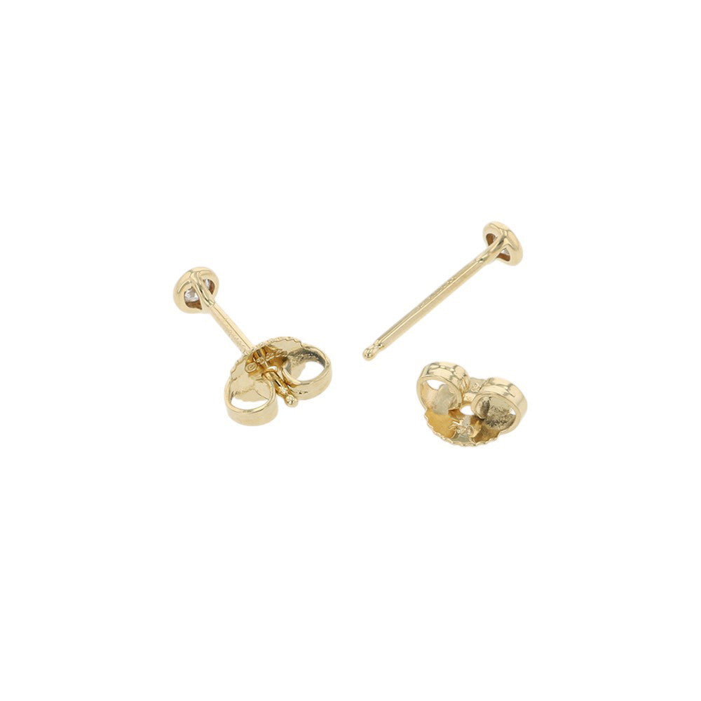 TIFFANY&Co. Elsa Peretti Diamond by the Yard Earrings60017485 18K Yellow Gold