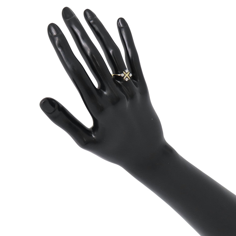 TIFFANY&Co. Jean Schlumberger Diamond Ring Size ♯12 K18YG Pt950