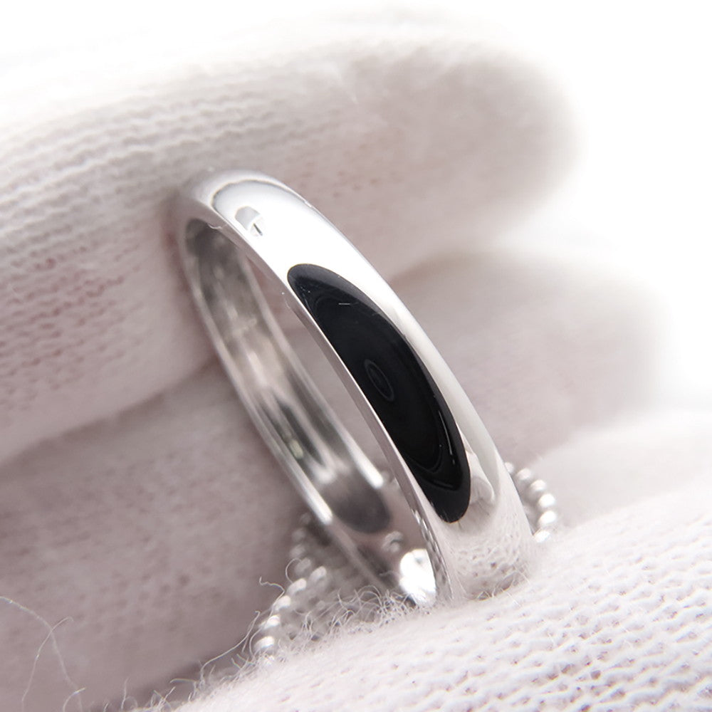 Van Cleef & Arpels Vintage Alhambra Ring Size 51/#11VCARF48951/VCARF48900 18K White Gold