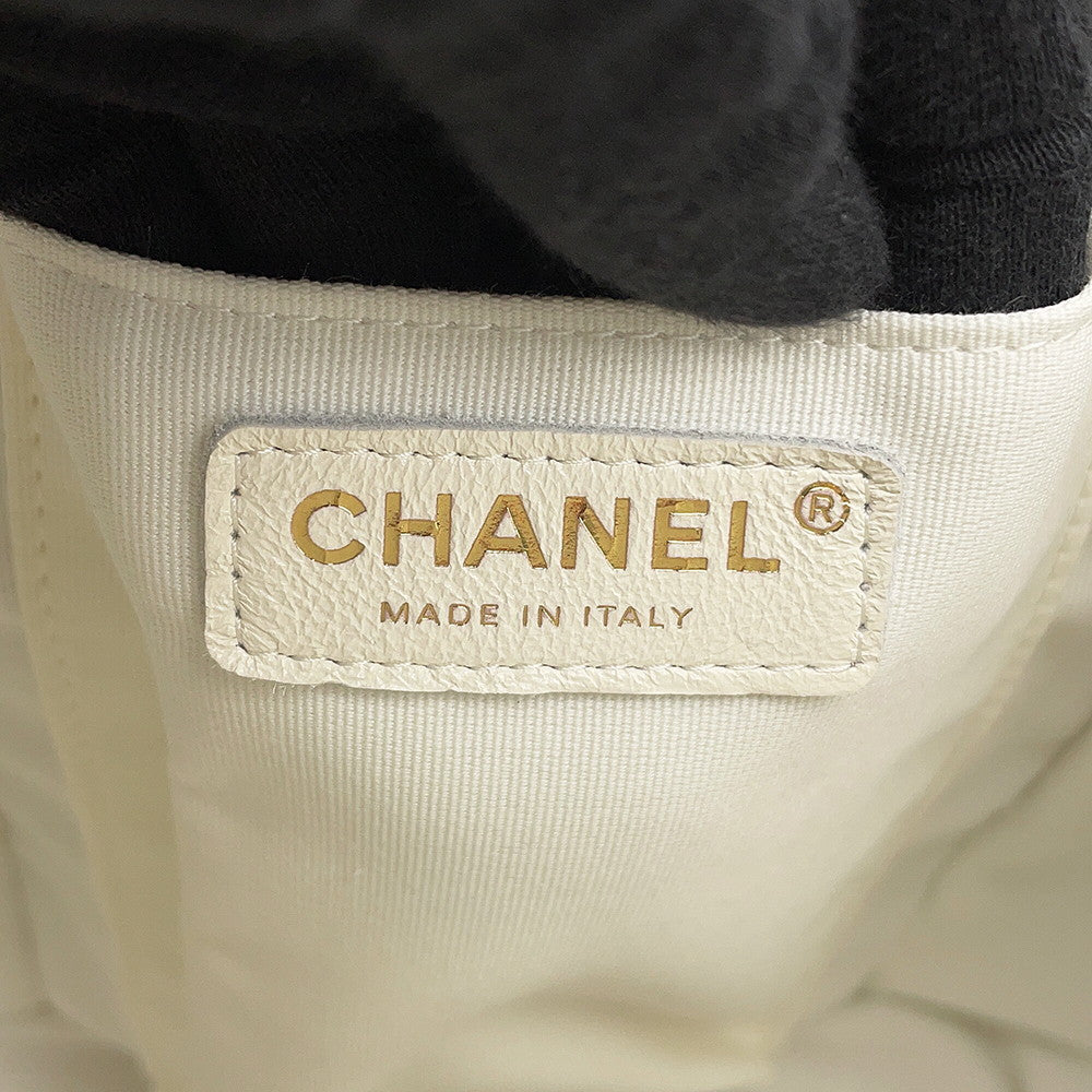 CHANEL Matelasse SmallBackpack WhiteAS2908 Lambskin