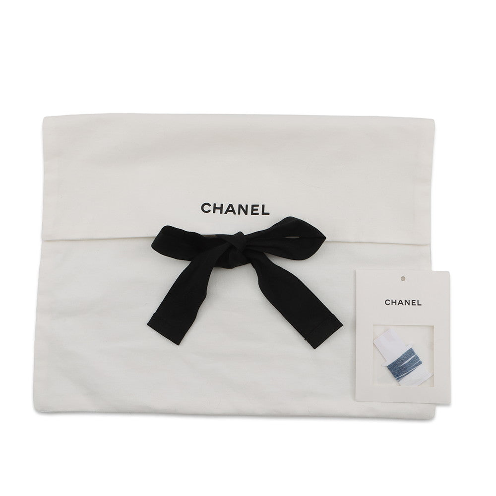 CHANEL CHANEL logo short-sleeved knit Size 38 Pink/MulticolorP79242 70% Cotton, 30% Paper