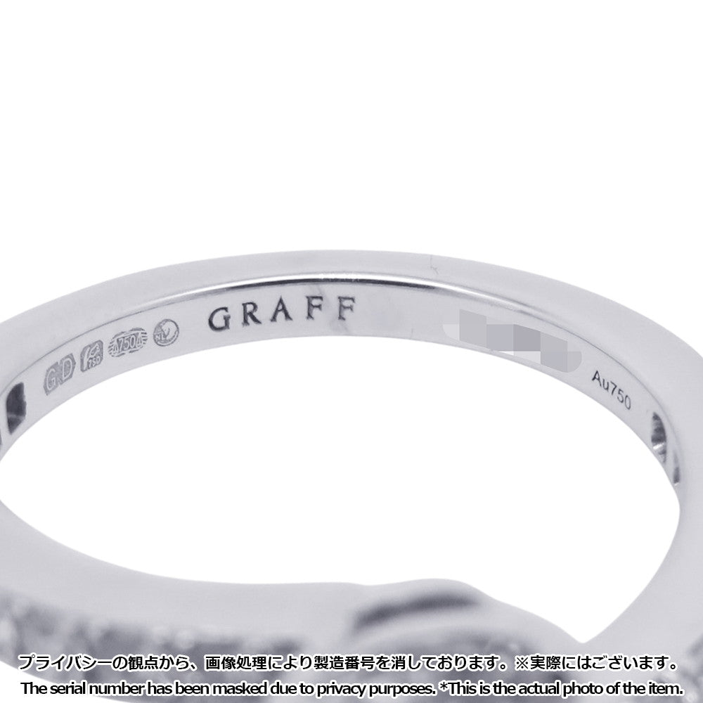 GRAFF Duet Wrap-Around Diamond Ring Size Approximately 8thRGR779 18K White Gold