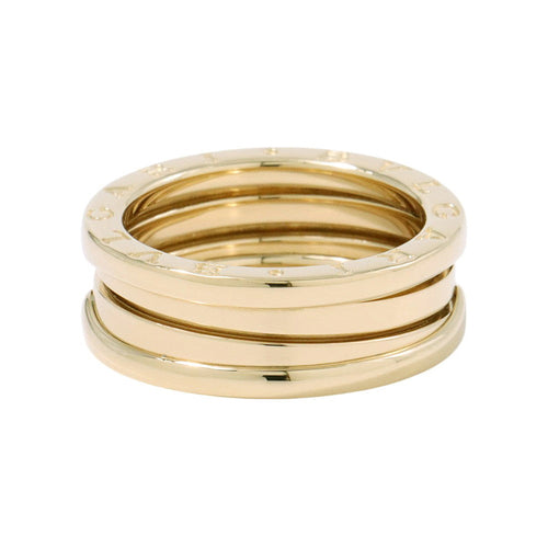 BVLGARI B.Zero1 2-band Ring Size 58/#17 18K Yellow Gold