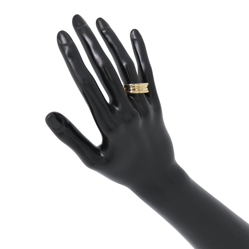 BVLGARI B.Zero1 2-band Ring Size 58/#17 18K Yellow Gold