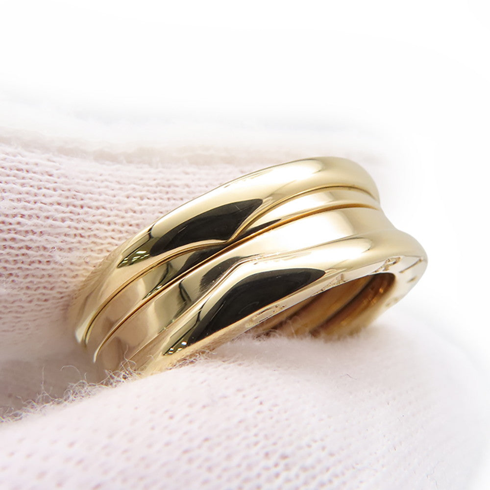 BVLGARI B.Zero1 2-band Ring Size 58/#17 18K Yellow Gold
